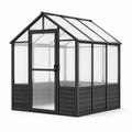 Serre de Jardin en Aluminium et Polycarbonate Noir
